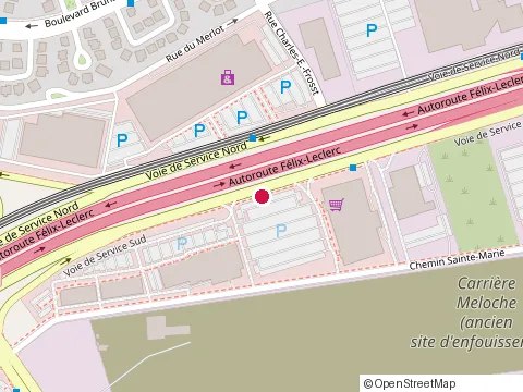 Location of Laboratoires Access Med at 17001 Trans-Canada Hwy #301B, Kirkland