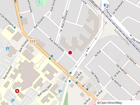 Location of Labrèche l at 251-295 Rue de Saint-Jovite, Saint-Jérôme