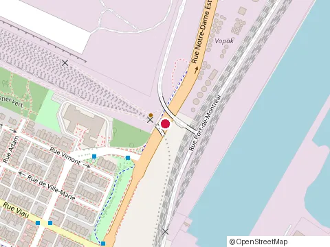Location of Labrecque at 5235 Rue Notre-Dame O, Montréal
