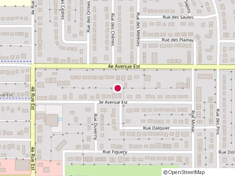 Location of Labrecque Bordeleau Huguette at 3 E Ave E, Amos