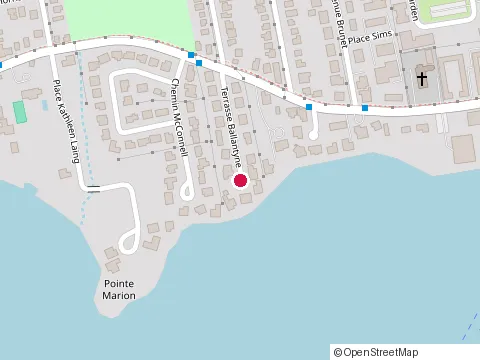 Location of Labrosse & Michaels at 23 Tsse Ballantyne, Dorval