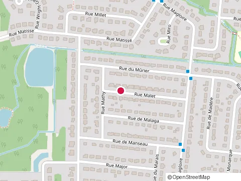 Location of Lacasse Dany Construction at 1556 Rue Matisse, Sherbrooke