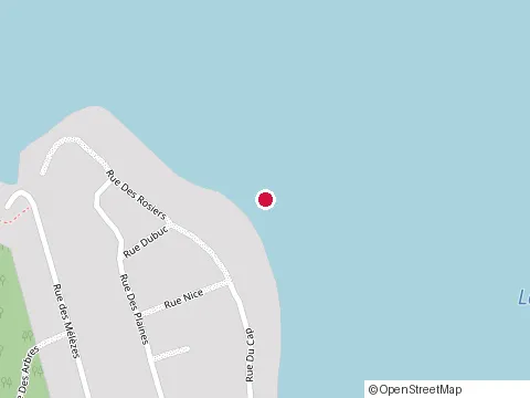 Location of Lachance Michel at 147 chemin du Lac Bleu, Saint-Hippolyte