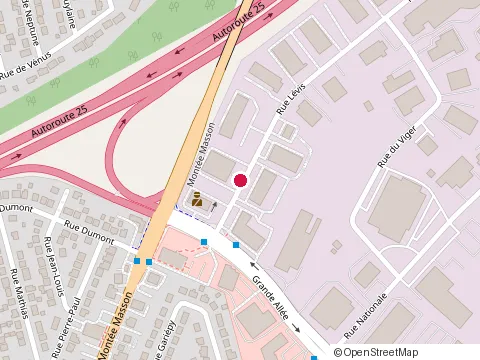 Location of Laco Construction at 1061 Rue Levis, Terrebonne