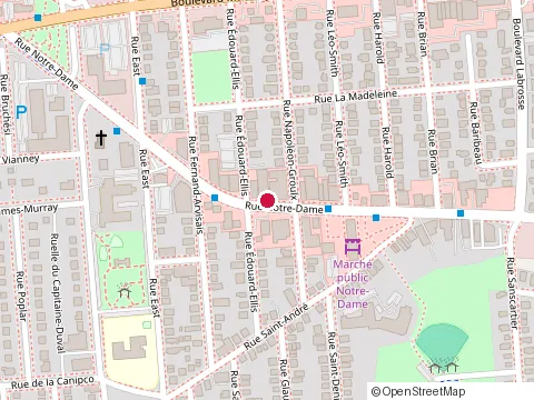 Location of Lacroix Patates at 314 Rue Notre-Dame, Gatineau