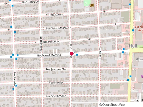 Location of Ladouceur Christiane at 35 Rue Fortier, Gatineau