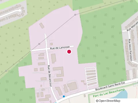 Location of Lafarge Canada Inc at 315 de Lanoraie Rue, Gatineau