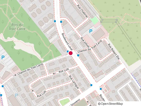 Location of Laflèche Peinture at 668 chemin du Trait-Carré, Laval