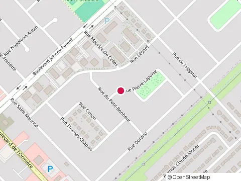 Location of Lafleur Rejean Courtierd'Assurances at 17 Rue Pierre-Laporte, Québec