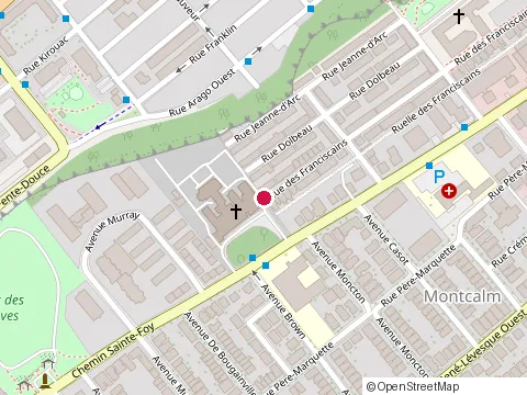 Location of Lafond Jardinier at 471 Rue des Franciscains, Québec