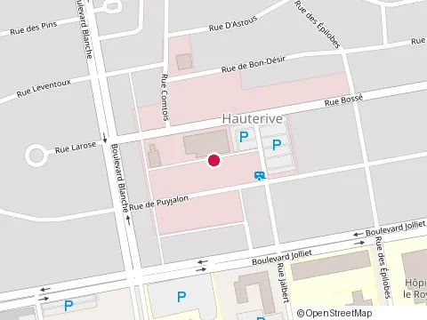 Location of Laforest Co Te' Inc. at 868 boulevard Blanche, Baie-Comeau