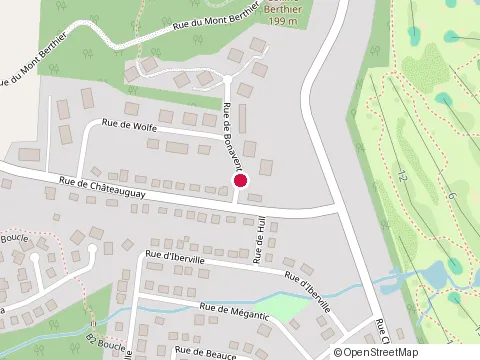 Location of Laguiole Elite at 5 Rue Bonaventure, Bromont