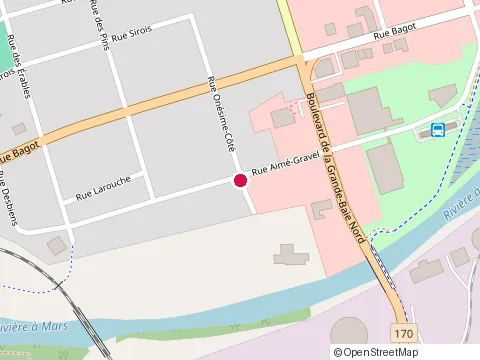 Location of Laiterie de la Baie Ltée at 1093 Rue Aimé Gravel, La Baie