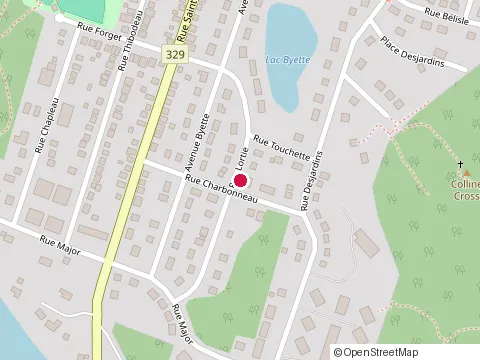 Location of Lajeunesse Excavation Ltee at 15 Rue Lortie, Sainte-Agathe-des-Monts