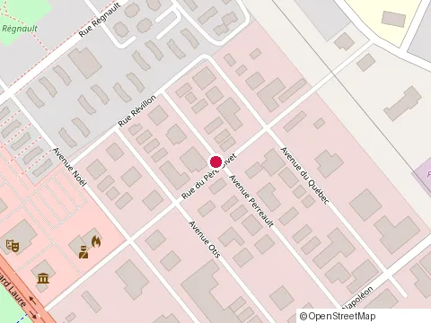 Location of Lajoie Réfrigération Inc at 157 Rue Père Divet, Sept-Îles