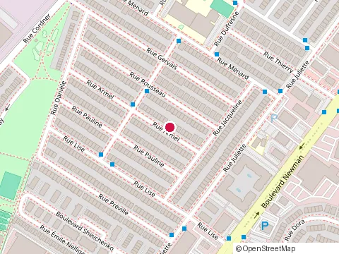 Location of Lambda Bureau at 2239 Rue Armel, Montréal