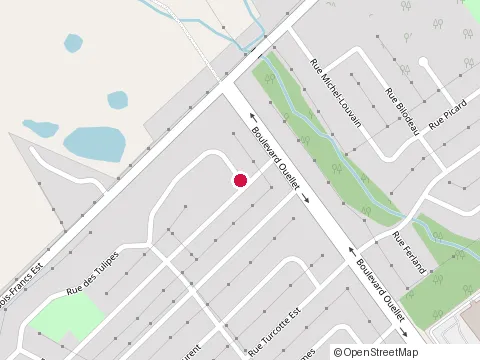 Location of Lambert Annie at 648 Rue des Tulipes, Thetford Mines