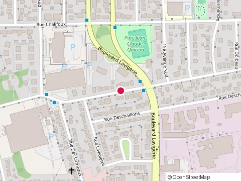 Location of Lambert Médico Factures Inc at 769 Rue Woodward, Sherbrooke