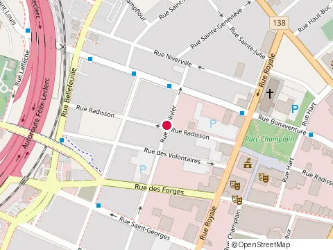 Location of Lambert Therrien Avocats at 473 Rue Radisson, Trois-Rivières