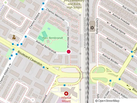 Location of Lanatech Inc at 5680 avenue Rembrandt, Côte Saint-Luc