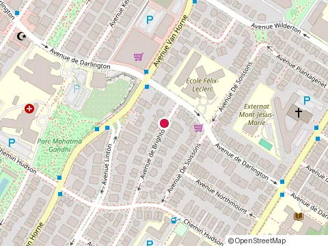Location of Lanctôt Jacinthe at 3006 avenue de Brighton, Montréal