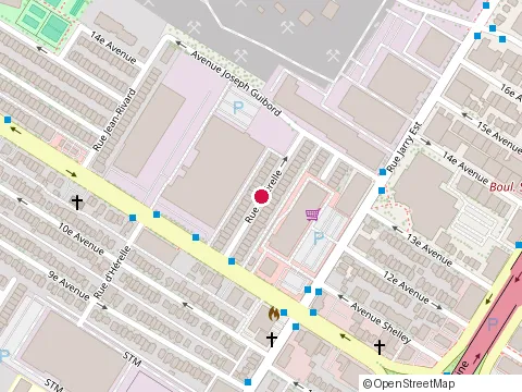 Location of Langlois Richard at 3344 Rue d'Hérelle, Montréal