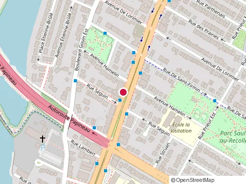 Location of Langoustine Seafood at 1999 Boulevard Henri-Bourassa E, Montréal