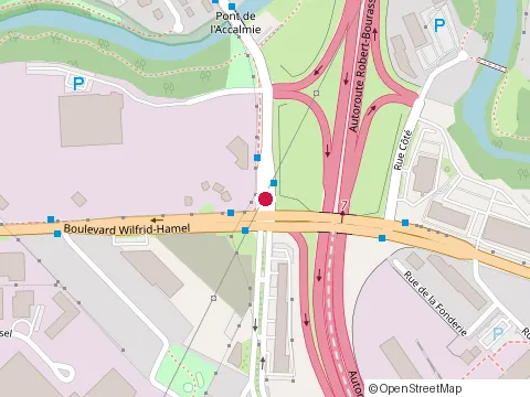 Location of Lantagne Pierre at 1995 boulevard Central, Québec