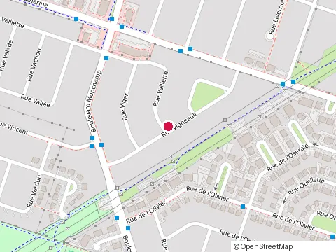 Location of Lapause Restaurant at 210 Rue Sainte-Catherine #103, Saint-Constant