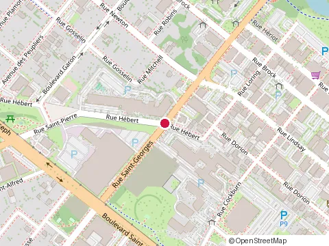 Location of Laperle Bouchard Avocats at 164 Rue Saint-Georges, Drummondville