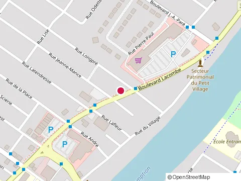 Location of Laperle Express at 499 Boulevard Lacombe, Repentigny