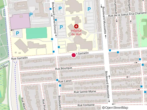Emplacement de Laporte Agnes au 217A Rue Gamelin, Gatineau