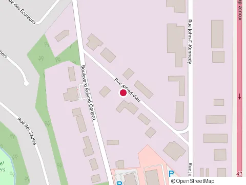 Location of Laporte Immo. Construction at 847 Rue Alfred Viau, Saint-Jérôme