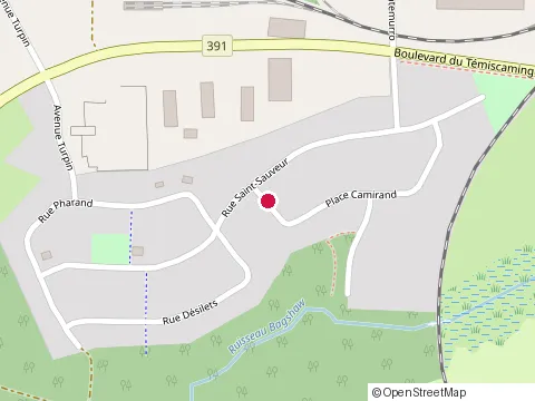 Location of Larivière & Lefebvre Senc at 547 Place Camirand, Rouyn-Noranda