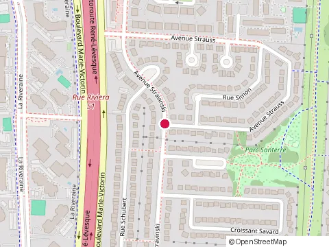 Location of Larosée Guillaume at 960 avenue Strauss, Brossard