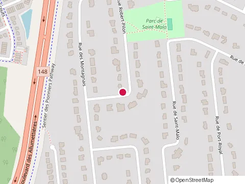 Location of Laser Outaouais at 113 Rue des Montagnais, Gatineau