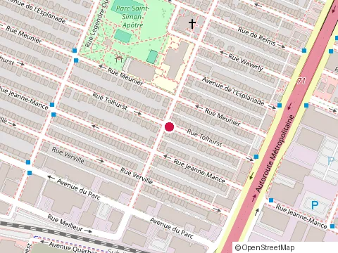 Location of Latable_Entrenous at 8785 Rue Tolhurst, Montréal