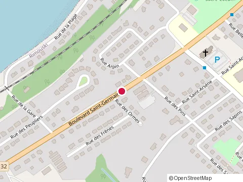 Location of Latendresse Louise at 1384 Boulevard Saint Germain Ouest, Rimouski