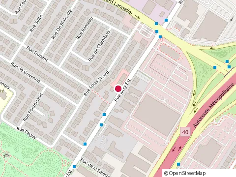 Location of Lattanzio Patricia R at 6187 Rue Jarry E, Saint-Léonard