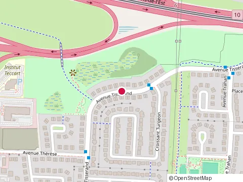 Location of Latuille, Batrice Avocat at 6030 avenue Tisserand, Brossard