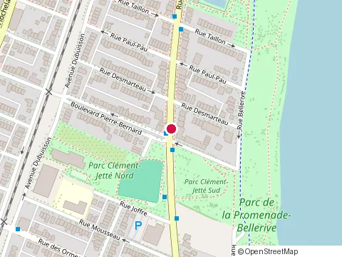 Location of Laurier Nolet Inc at 8976 Rue Notre-Dame E, Montréal
