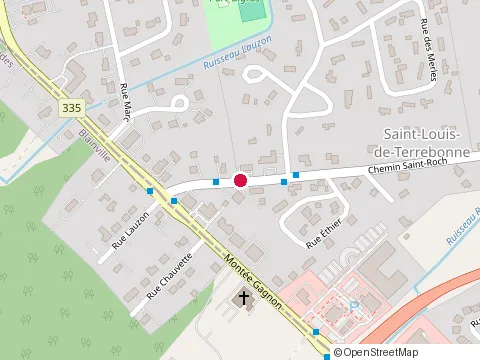 Location of Lauzon Denis Inc at 450 Chemin St-Roch, Terrebonne