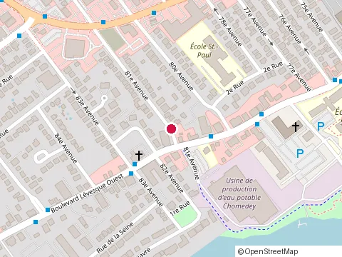 Location of Laval Asphalte at 240 81E Avenue #3, Laval