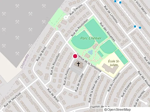 Location of Laval Caron Renovations at 146 Rue Poitou, Laval