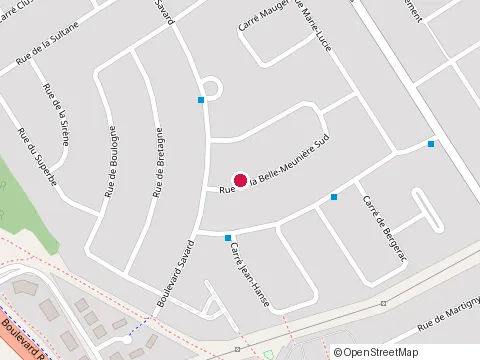 Location of Lave Auto (Ps) Michaud at 2627 Rue des Meuniers, Québec