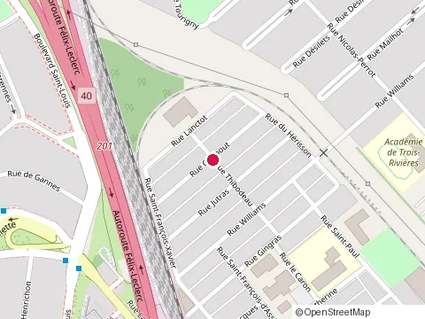 Location of Lave Auto & Esthétique - Trois-Rivières at 2109 Rue du Hérisson, Trois-Rivières