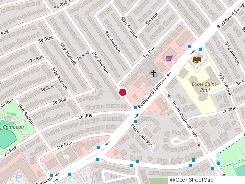 Location of Lave Auto Bita at 385 95E Av, Laval