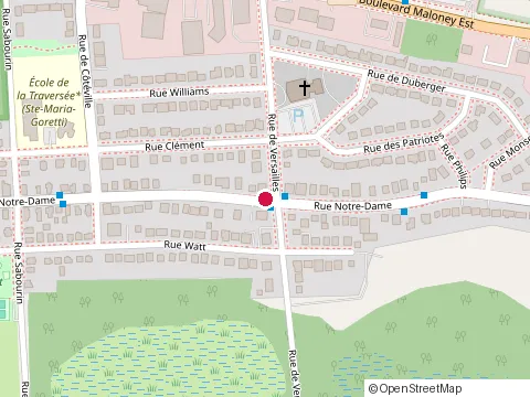 Location of Lave Auto Bling Bling. at 588 Rue Notre-Dame, Gatineau