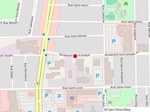 Location of Lave Auto Centre Toxedo 2000 at 164 boulevard Saint-Joseph, Saint-Jean-sur-Richelieu