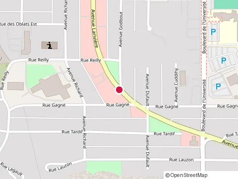 Location of Lave Auto G R at 536 Lariviere Ave, Rouyn-Noranda
